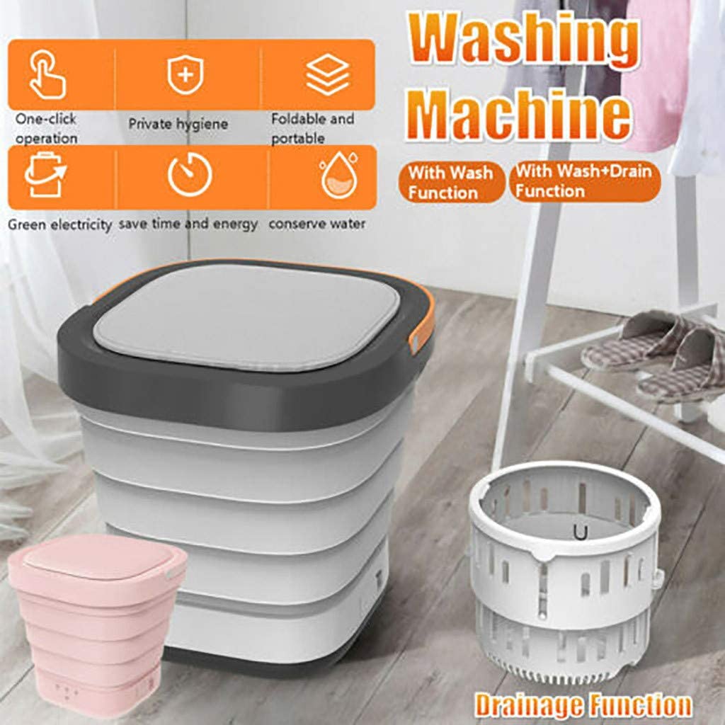 Premium Foldable and Portable Mini Washing Machine--Final Sales