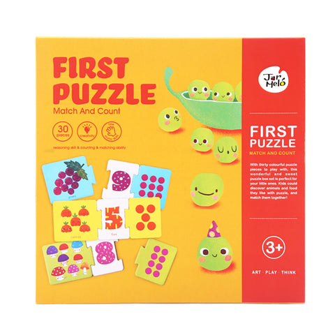 JoanMiro/JarMelo - First Puzzle - Match and Count - Best4Kids