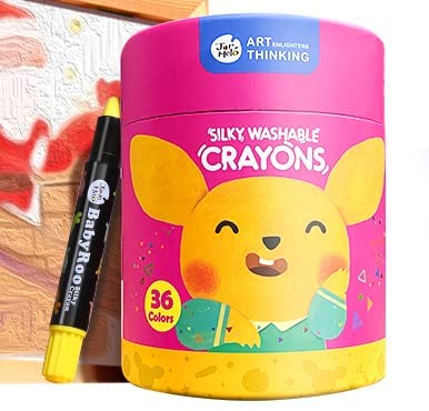 Jar Melo Washable 3 In 1 Silky Crayons - (Crayon/Pastel/Watercolor)-【Free shipping item】 - Best4Kids