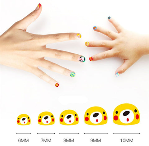 JarMelo/JoanMiro -Kids Friendly Nail Stickers- For sweet little ones(540stickers) - Best4Kids