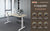 ECPro Electric Dual Motor 3 Stage Legs Stand Up Desk, Ergonomic Desk, Height Adjustable Standing DIY Workstation - Best4Kids