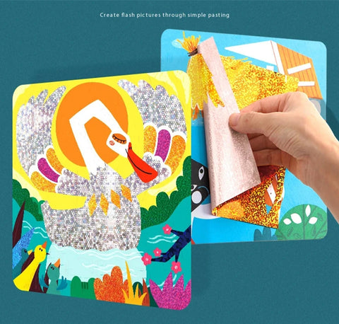 FLASH STICKERS-THE UGLY DUCKLING - Best4Kids