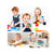 Jar Melo Finger Paint 6 Colors Set Washable Kids' Finger Paint - Best4Kids